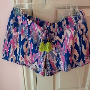 Lilly Pulitzer Comfy Cotton Printed Shorts (Size S)
